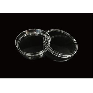 <span class=keywords><strong>90mm</strong></span>×15mm ペトリ皿 ロック式滅菌済 医療グレード ポリスチレン製 20枚/パック 2年保証 細菌採取用 - Product Image 1