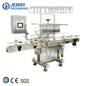 खाद्य उद्योग जैरी पैक मशीनरी लगातार भरने स्तर अतिप्रवाह बाल्टी भरने की मशीन मूंगफली तेल भरने की मशीन - Product Image 3