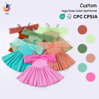 Vestido de Yoga para Niñas, Certificado por CPC y CPSIA, al por Mayor, de Nailon y Spandex, para Fiestas, Boutique