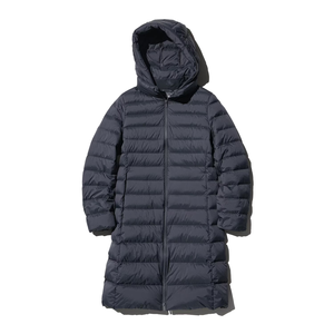 Nouveautés Manteaux longs d'hiver en duvet léger et surdimensionné pour femmes Doublure antistatique avec logo personnalisé. Enlever les vestes à capuche pour femmes - Product Image 3