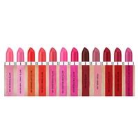 Meilleure vente, pas de marque, 12 couleurs de rouge à lèvres mat hydratant