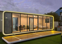 Capsule spatiale personnalisable multi-tailles, adaptée aux sites touristiques, aux campings ou à une utilisation comme magasin