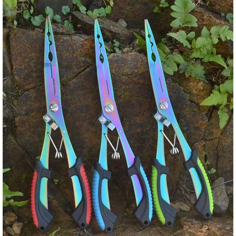 หัวฉีดตรงไทเทเนียมสีเขียวและดำ (21 ซม.)