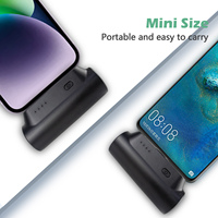 Nouvelle batterie externe magnétique 3-en-1 5000mAh à charge rapide 10W sans fil pour iPhone et Android, chargeur portable