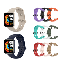 Bracelet en silicone pour Xiaomi Mi Watch 2 Lite, bracelet pour Mi Poco Watch, bracelet pour Redmi Watch 2 Lite, bracelet pour Redmi Horloge 2
