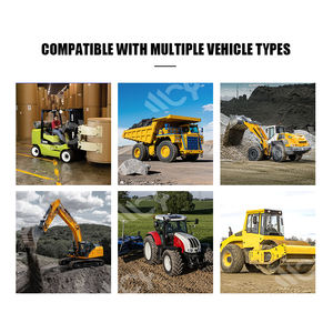 Nuova Luce di Sicurezza Digitale Wireless a LED da 7'' per Carrelli Elevatori, Anticollisione e Avviso di Prossimità Pedonale, Impermeabile IP67 - Product Image 4