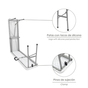 <b>Folding</b> <b>bench</b> 183x28x44 cm. - Product Image 5