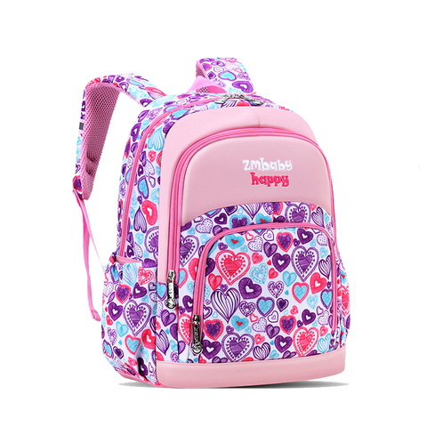 Hot Sale Cartoon Printing Large Elementary School Bags for Kids Backpacks for Girls Ergonomic Back Packs Large Mochila Infantil