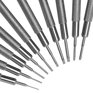 Tournevis de précision en acier inoxydable de qualité industrielle, finition zinguée, à fente (0,6-2,5 mm) et Phillips (1,4-2,0 mm), personnalisables OEM/ODM 1 - Product Image 3