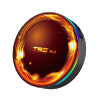 Nouvelle Box TV Android Intelligente 8K HD T95X4 2026, 4 Go 32 Go 64 Go, Boîtier Multimédia de Jeu Amlogic, Décodeur Intelligent T95 X4