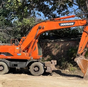 รถขุดมือสองคุณภาพสูง Doosan DH210W-7 ขนาด 21 ตัน รถขุดล้อยาง ดีเซล ไฮดรอลิก เครื่องจักรก่อสร้าง - Product Image 1