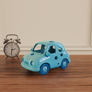 Vente en gros sur mesure décoration d'<span class=keywords><strong>aquarium</strong></span> petit <span class=keywords><strong>aquarium</strong></span> décor céramique bleu abris en forme de voiture animaux aquatiques cabane à poissons grotte - Product Image 5