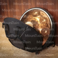 Mountain Rain Handpan Sound Healing Drum Meditative Yoga Tool for Alignment Crafted Other metal