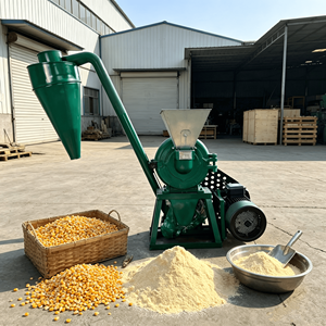 Machine à moudre le maïs électrique industrielle commerciale <span class=keywords><strong>de</strong></span> grande capacité 450-500 kg 11 kW pour la <span class=keywords><strong>farine</strong></span> <span class=keywords><strong>de</strong></span> maïs - Product Image 1