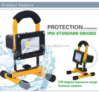 20W 220V LED Rechargeable Projecteur Portable Réflecteur Extérieur IP65 Étanche Travail Lumière Projecteur Projecteur Lumière Du Jour 6500K