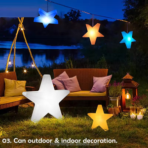 <span class=keywords><strong>Guirlande</strong></span> lumineuse <span class=keywords><strong>LED</strong></span> imperméable d'extérieur, étoiles en plastique, décoration, mariage, jardin, lumière de vacances, lumière d'étoile d'extérieur - Product Image 6