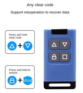 Volet roulant électrique à fréquence complète Barrière de garage télécommandée Clé de voiture télescopique Porte roulante électrique sans clé - Product Image 6