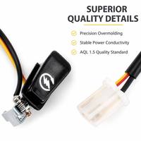 Kit Kabel Saklar Tombol Tekan Berinsulasi Tahan Lama untuk Sistem Kontrol Meja Permainan Ikan Mesin Kasino Arcade