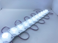 Module LED SMD2835 3030 ABS à injection avec lentille pour éclairage latéral DC12V/24V, types de modules LED 1 puce 1,5W