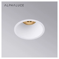 Spot LED Encastrable Dimmable 30W, Diamètre de découpe 50mm, Chrome, Faisceau Concentré Unique, Diamètre de fixation 55mm, 3W