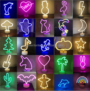 Flamingo <strong>Neon</strong> <strong>Sign</strong> LED <strong>Neon</strong> Art Table Light USB or <strong>Battery</strong> <strong>Operated</strong> Pink Flamingo <strong>Neon</strong> Night Lights for Bedroom Kids <strong>Room</strong> Girls - Product Image 2