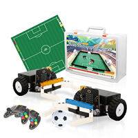 Robot ACEBOTT Microbit Compatible con Visión Artificial para Fútbol, con Kit de Coche Robótico Programable DIY, Proyecto Educativo STEM