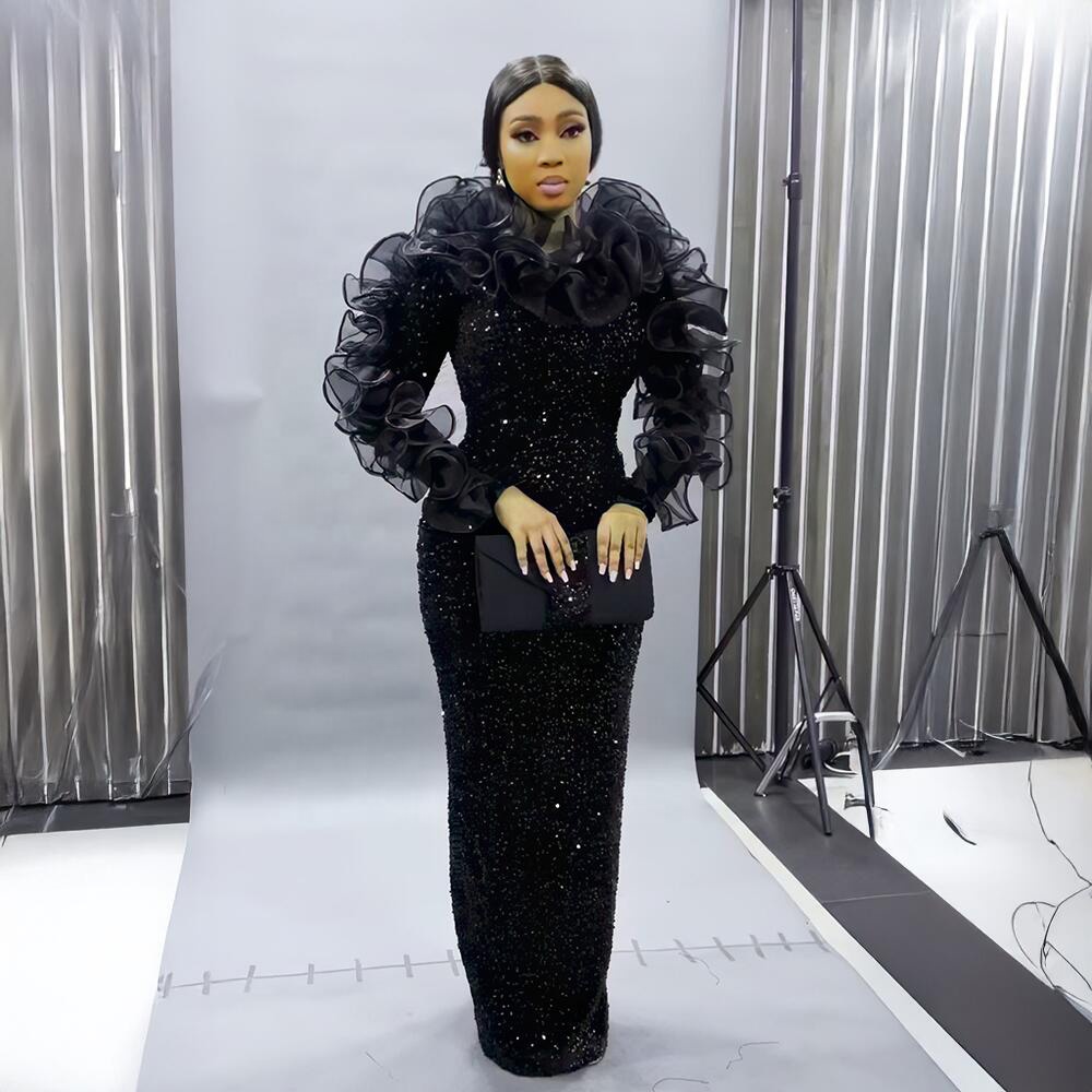 Shop Online Slim African Dresses Includes Belt, Elegant Fit | Alibaba.com
