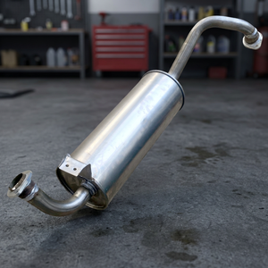 Pour Toyota Land Cruiser FZJ80 : Tuyau d'échappement central, section intermédiaire, silencieux de remplacement, pièces automobiles, ajustement OEM - Product Image 2