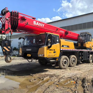 2023ปี Sany 50Ton STC500C5-8ใช้เครนตีนตะขาบ45.5เมตรบูมหลัก10.5ton เครื่องยนต์ถ่วงน้ำหนัก PLC - Product Image 1