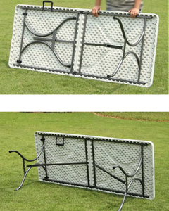 <span class=keywords><strong>Tavolo</strong></span> Pieghevole in Metallo del Produttore, <span class=keywords><strong>Tavolo</strong></span> da Pranzo Moderno Stile <span class=keywords><strong>Valigetta</strong></span> - Product Image 4