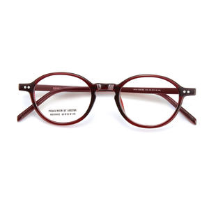 Montures de lunettes rondes Arkema 99052, monture complète en résine légère, unisexe, pour la vision de près, origine Danyang - Product Image 1