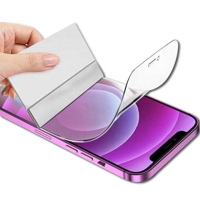 Best Selling Hydrogel Front Film Screen Protector for iPhone 7 8 X XR MAX 13 12 15 Pro Max Soft EPU Full Cover for Mobile Phones