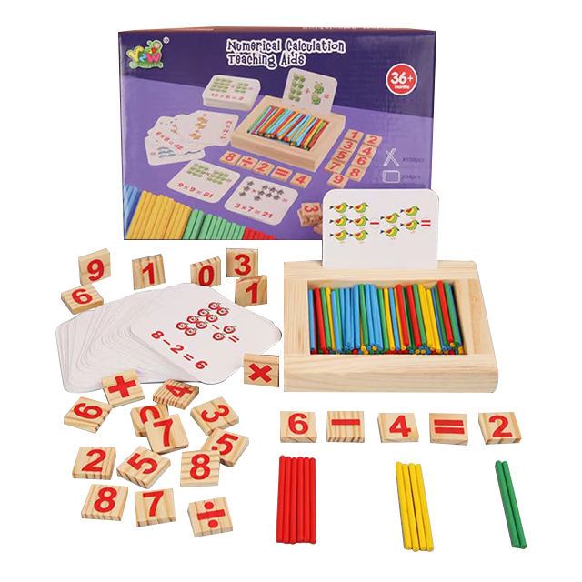 Counting stick + card set