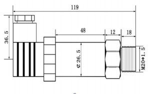 Sensor Industrial General Serie DK500 - Product Image 2