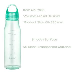 OEM/ODM MANUFACTURER LOGO PERSONALIZATION 420ml BPA無料ホットセール環境にやさしいカスタムロゴイージーキャリーブレットスタイルボトル - Product Image 6