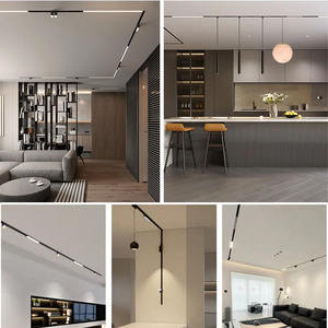 Petit Angle de Faisceau Magmatic Track Dance Point Lights Rail System 3 Couleurs Ultra Slim Magnetic Track Led Lighting pour Track M35 26Mm - Product Image 6