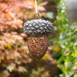 Esschert diseño original manchado pájaro carpintero casa <span class=keywords><strong>Martin</strong></span> granero Golondrina Común SWIFT Robin amor colgando Bellota comedero para pájaros - Product Image 4