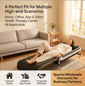 Koreanischer Stil V3 Master Chiropraktiker-Empfohlener Wirbelsäulengesundheitspartner CE-Zertifiziertes Intelligentes 3D-Jade-Roller Infrarot-Massagebett - Product Image 4