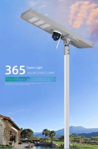 Lampadaire solaire LED tout-en-un en aluminium avec contrôle APP étanche pour l'extérieur avec caméra CCTV 4G WIFI - Product Image 4