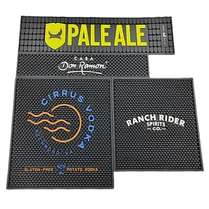 2023 Custom Bar MATS Acrylic Bar MATS PVC Bar MATS On Rolling Heat And Waterproof Pad New Eco-friendly PVC Heat Insulated Pad