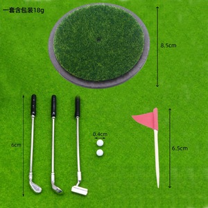 Miniature de maison de poupée, modèle de <span class=keywords><strong>club</strong></span> de golf, accessoire de scène extérieure BJD, ornement décoratif - Product Image 2