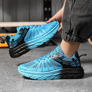 Nouvelles chaussures de sport d'extérieur de haute qualité pour hommes, chaussures décontractées très demandées, chaussures de course confortables, chaussures de sport épaisses - Product Image 2