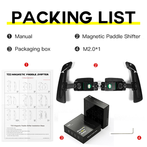 Palettes de changement de vitesse magnétiques en fibre de carbone TDD pour volant Porsche 992 GT3 - Product Image 5