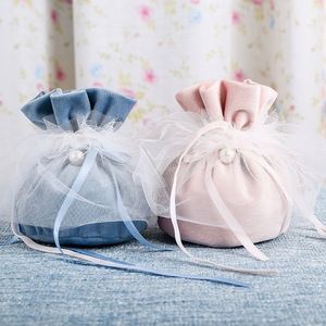 Creative Bottom Velvet Recyclable Eco-Friendly Jewelry <b>Drawstring</b> Pouch Bag Custom Logo Watches Necklaces Rings Gemstone Glasses - Product Image 3