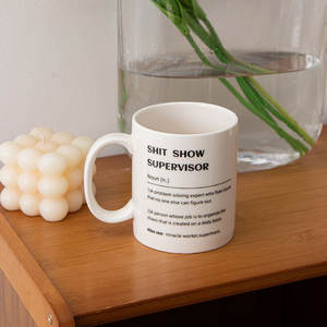 Taza de Cerámica Blanca Personalizada con Asa para Regalos Empresariales, Taza Individual DB1474, Origen Chaozhou - Product Image 1