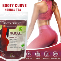Thé aux herbes Maca Plus Premium OEM/ODM, complément alimentaire pour sculpter la silhouette, 30 sachets