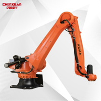 Bras robotique industriel KUKA à 6 axes pour la manutention, la palettisation, le chargement, avec une charge utile de 3 kg à 1300 kg