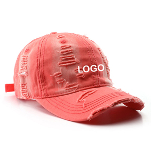 Retro nữ mùa xuân mùa thu Bông rửa lỗ hip hop mũ bóng chày ngoài trời nam du lịch chống nắng tùy chỉnh Mũ CHA - Product Image 3