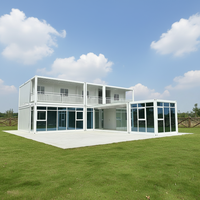 Maison conteneur TOPPRE avec salle de bain, maisons modulaires préfabriquées, bureau conteneur détachable de 20 pieds, mini-maison préfabriquée