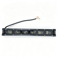 Barre lumineuse LED RGB 6D avec télécommande APP 60/90/120/150/180/210/240W, 14~53 pouces, lampe de conduite auxiliaire pour voitures 4x4, camions tout-terrain
